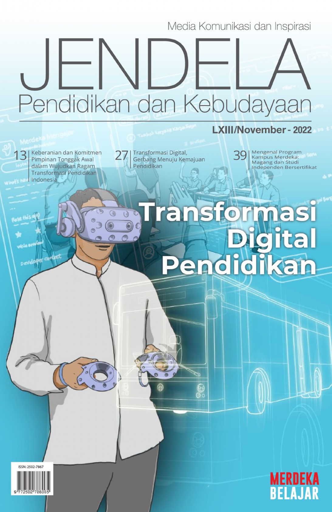 Majalah Jendela Edisi LXIII - Transformasi Digital Pendidikan 