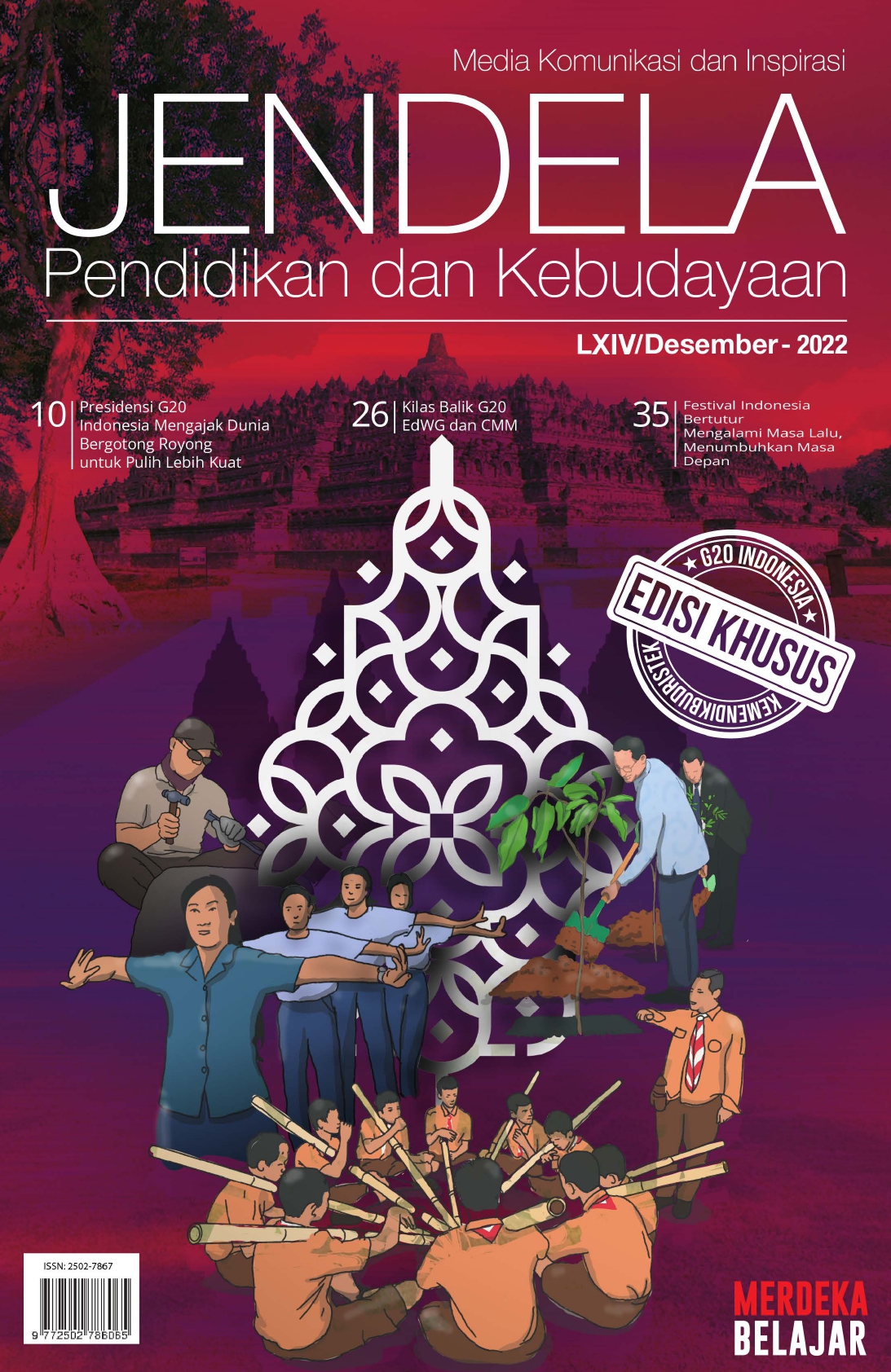 Majalah Jendela Edisi LXIV - G20 Indonesia, Kemendikbudristek